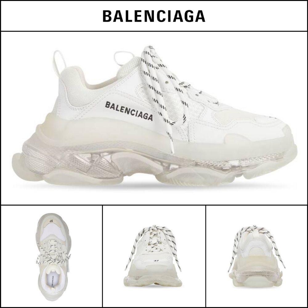 ★BALENCIAGAアウトレットセール ★TRIPLE S Clear Sole Sneaker
