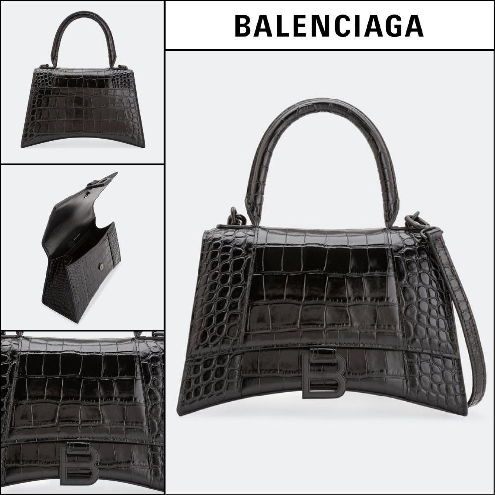 ★BALENCIAGAアウトレット セール ★Hourglass S Top-handle Bag
