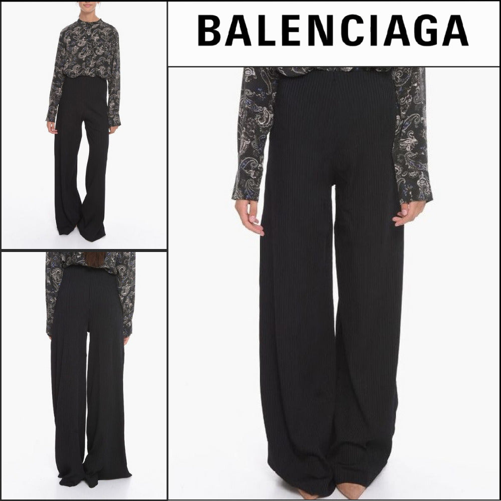 【BALENCIAGA】Palazzo Pants Black