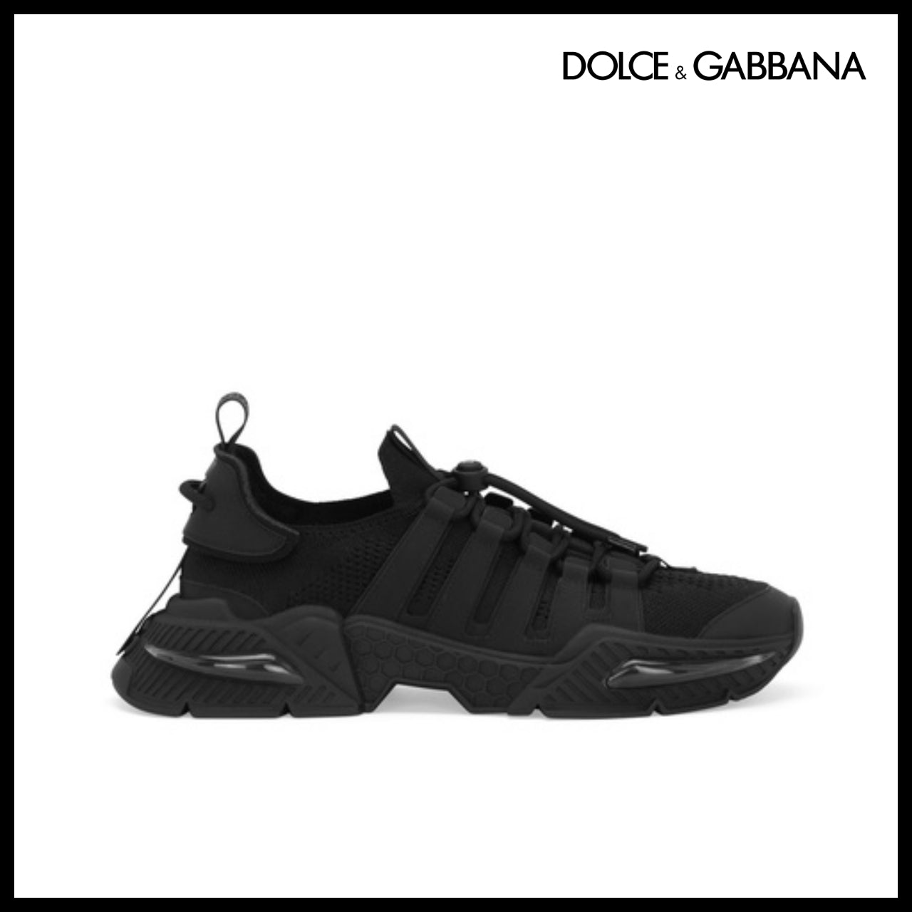 【Dolce & Gabbana】MIXED-MATERIAL AIRMASTER SNEAKERS