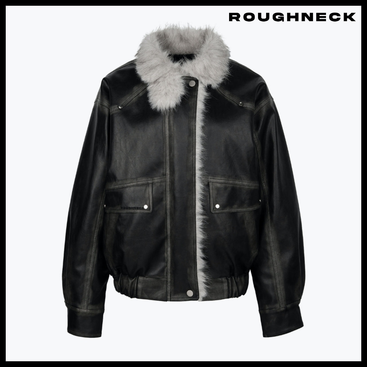 【ROUGHNECK】Washing Leather Mustang Jacket 2 Colors