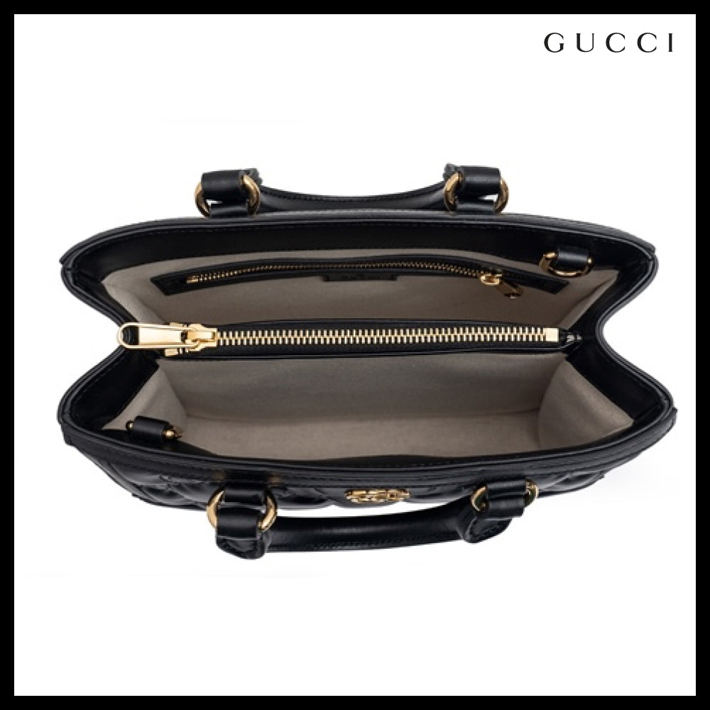 【Gucci】GG Matelasse Mini Top Handle Luxury Elegant