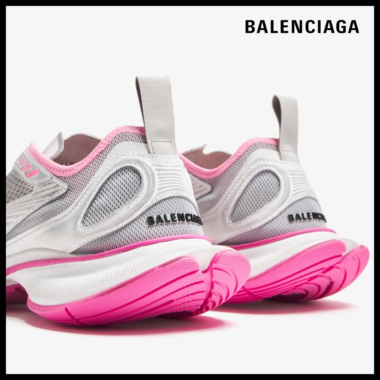 【BALENCIAGA】Circuit Sneaker Grey Mesh Pink