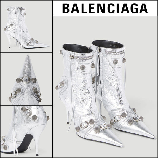 ★BALENCIAGAアウトレット セール ★Cagole Metallized Bootie