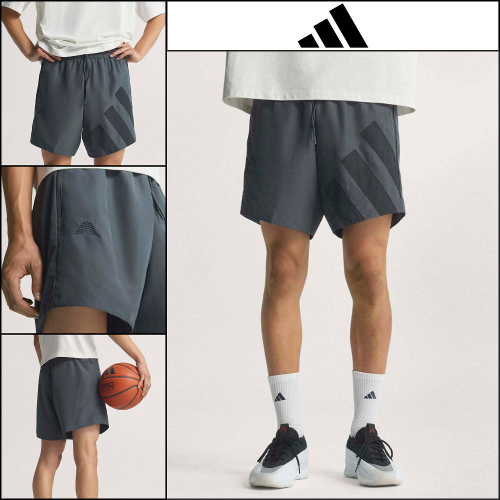 【ADIDAS】 Anthony Edwards Foundation Shorts Carbon