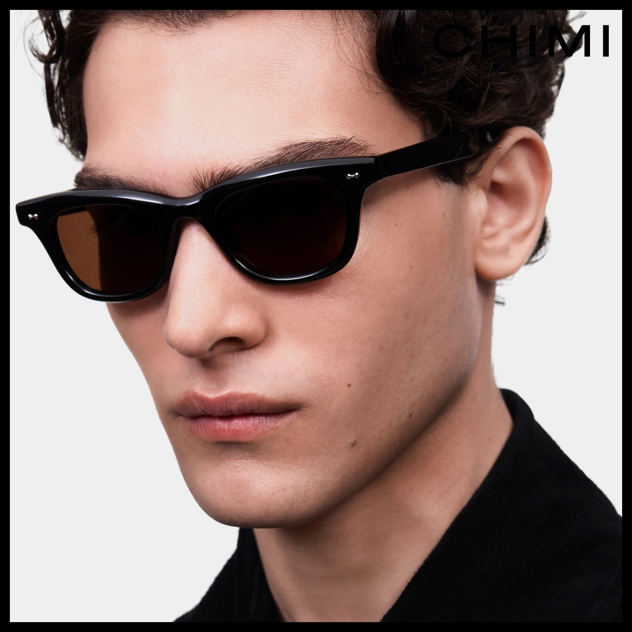 ◆CHIMI◆ サングラス Sunglasses Black 軽量