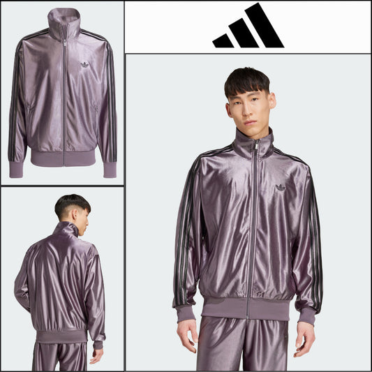 【ADIDAS】Firebird Metallic Track Top Classic Track Jacket