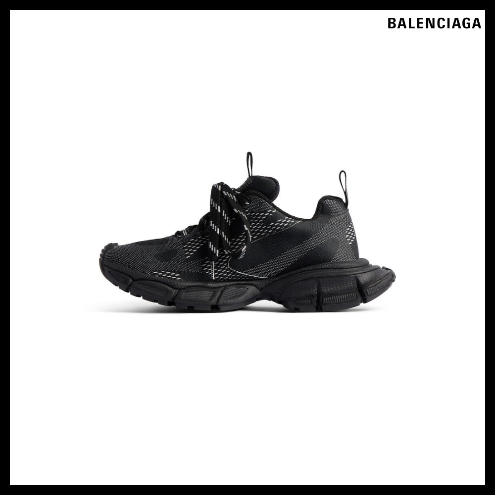【BALENCIAGA】3XL Knit Sneaker Black White