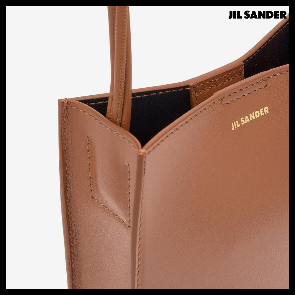 【Jil Sander】Small Tangle Shoulder Bag Tan