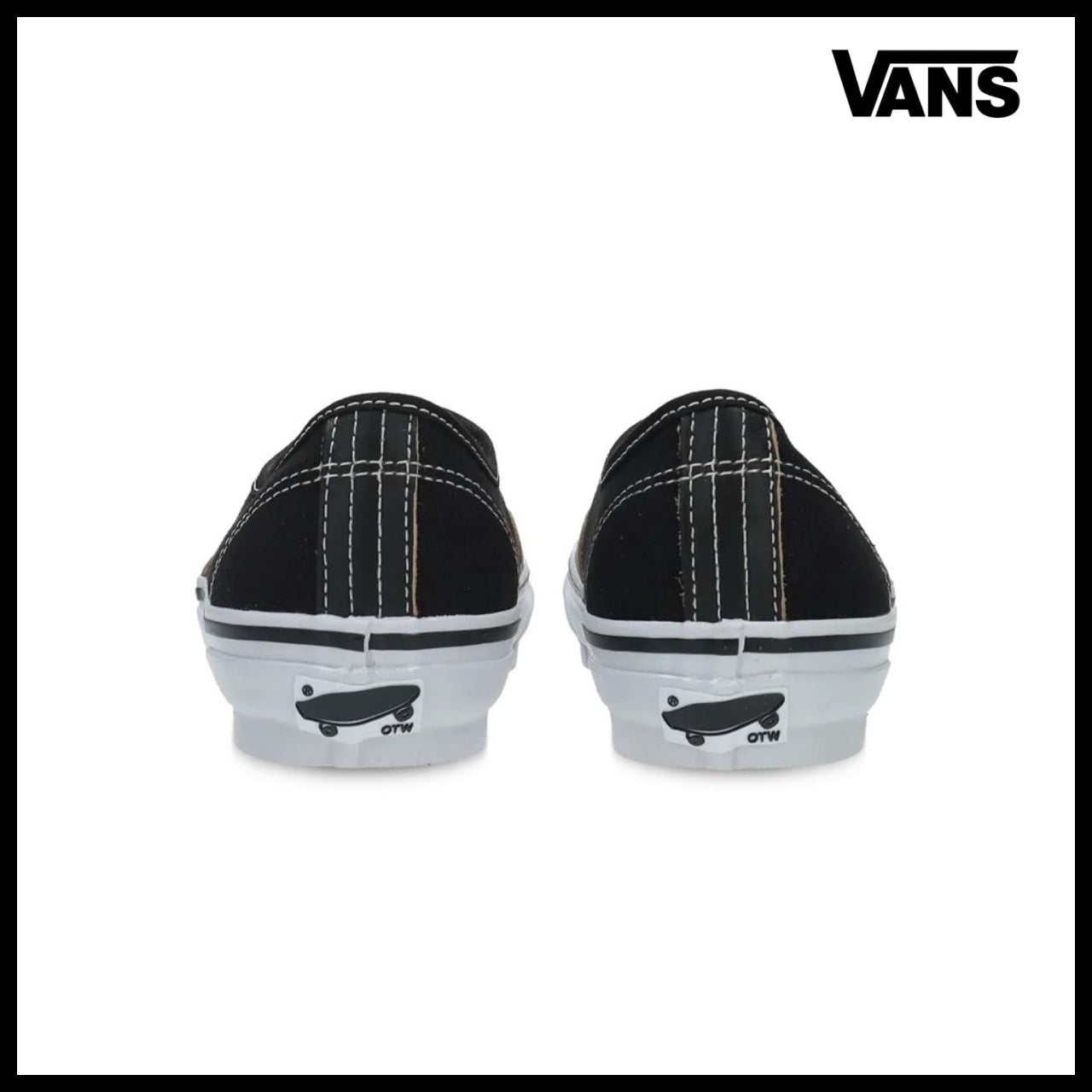 【VANS】Authentic Vibram sole sneakers black