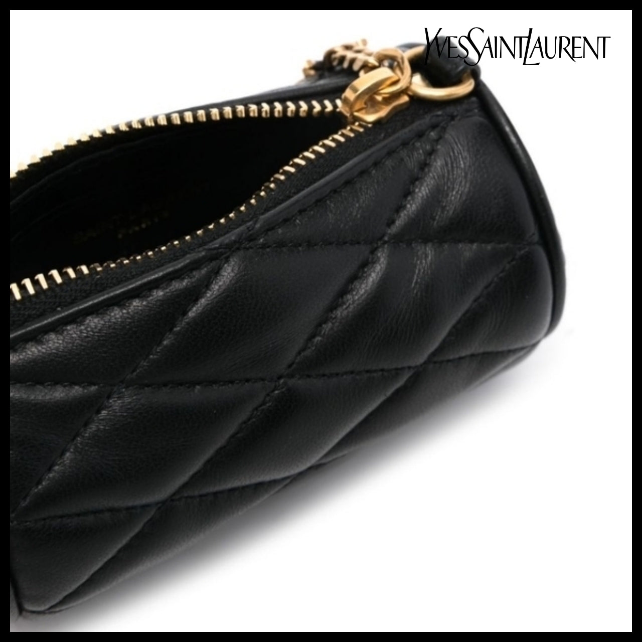【SAINT LAURENT】SADE quilted leather micro shoulder bag