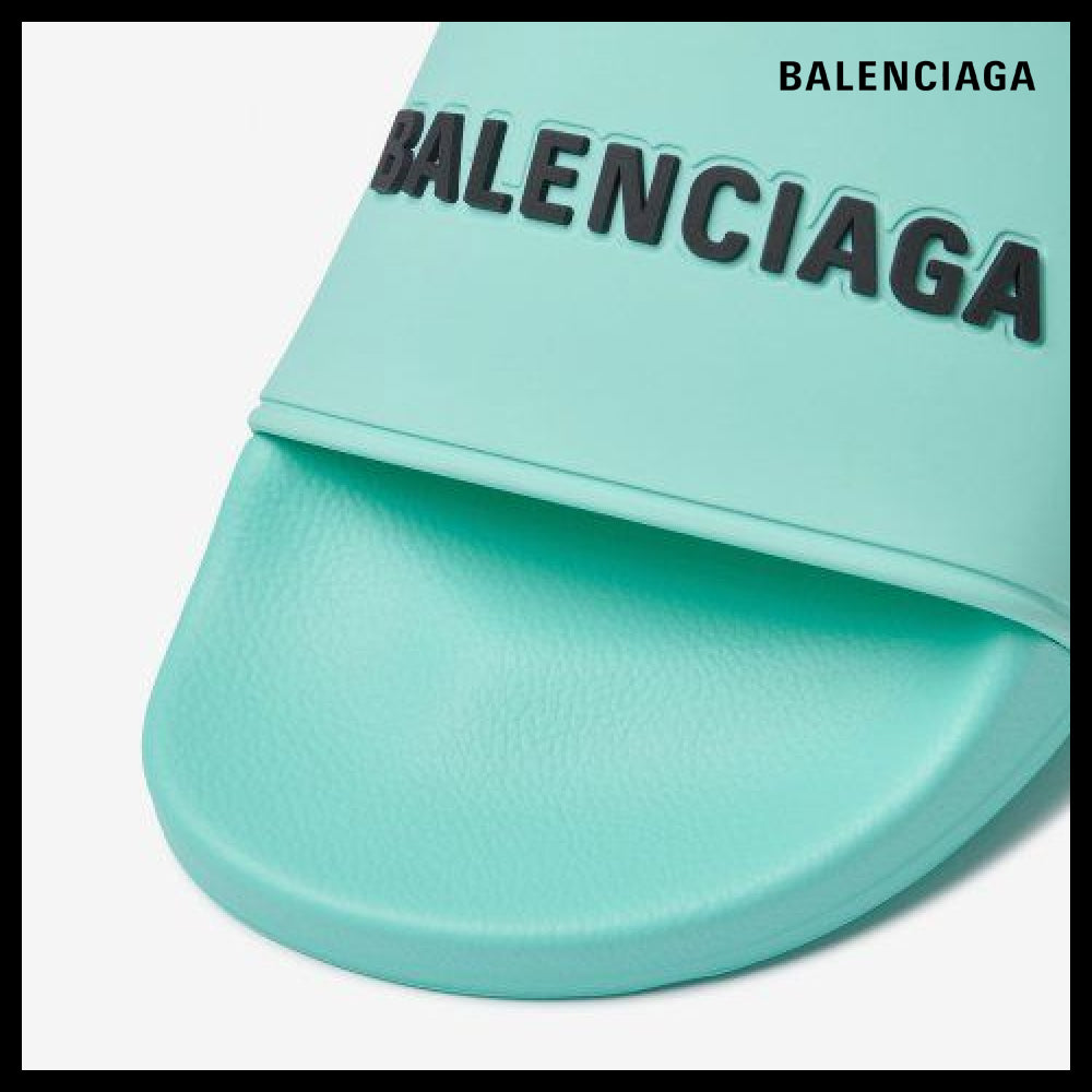【BALENCIAGA】Full Slide Mint