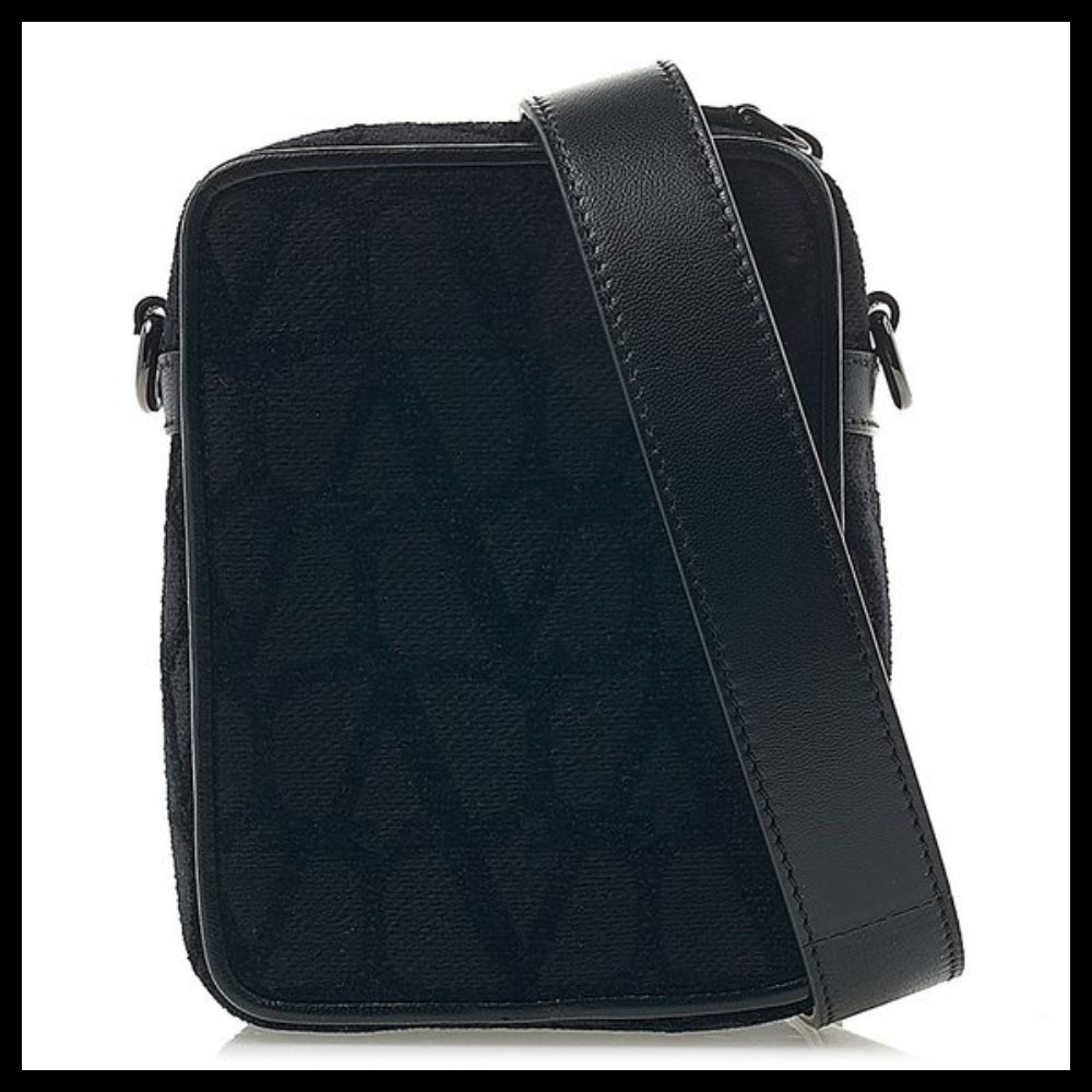 【VALENTINO】Iconography V Logo Crossbody Bag