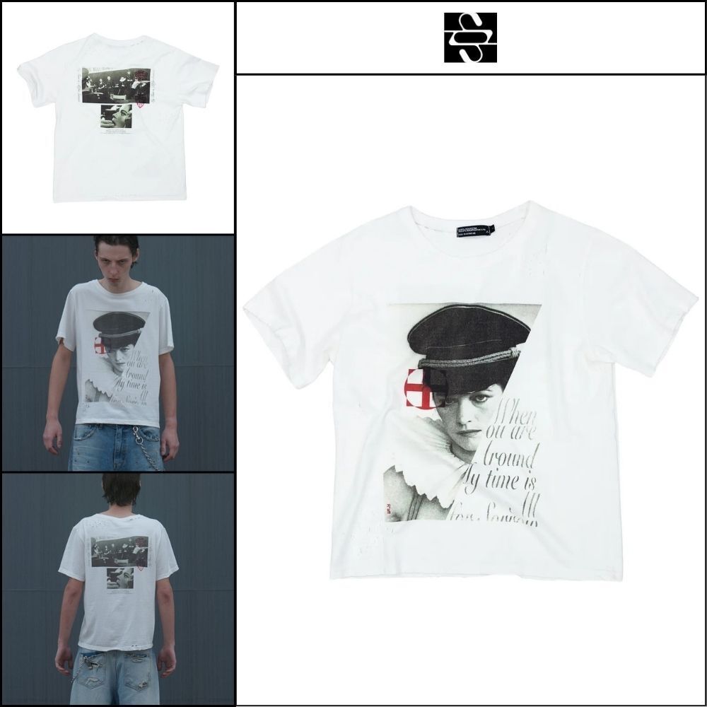 【SUNDAYOFFCLUB】The Night Porter Distressed T Shirt
