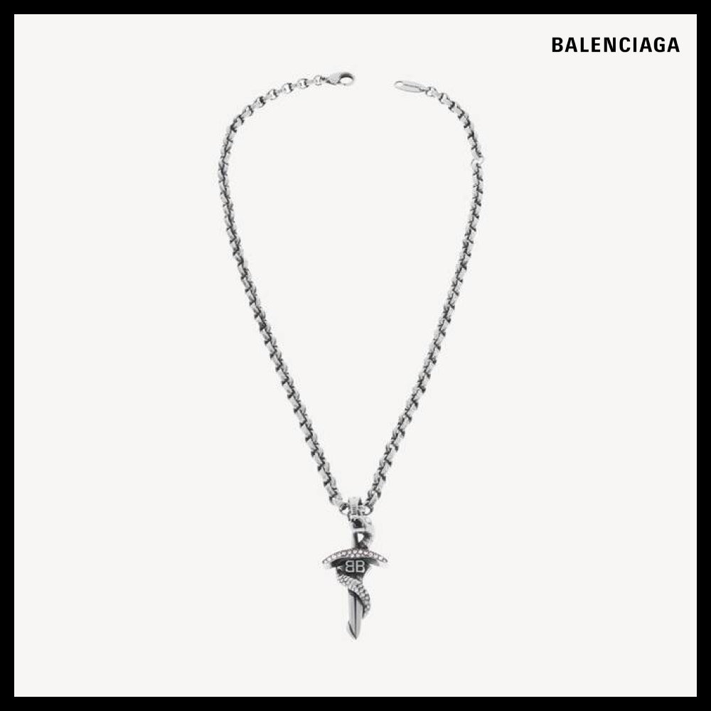 【BALENCIAGA】Goth Snake Necklace