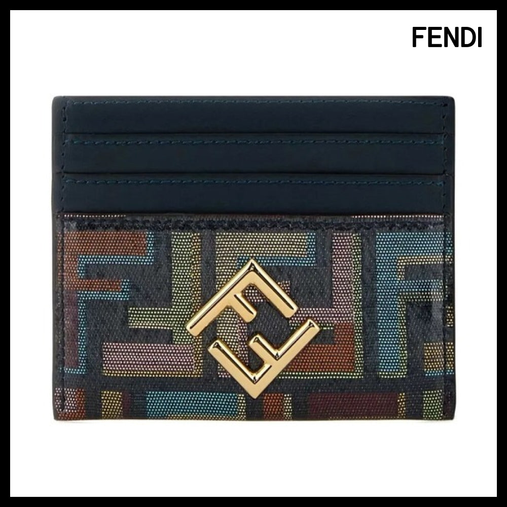 【FENDI】Multicolor Card Wallet