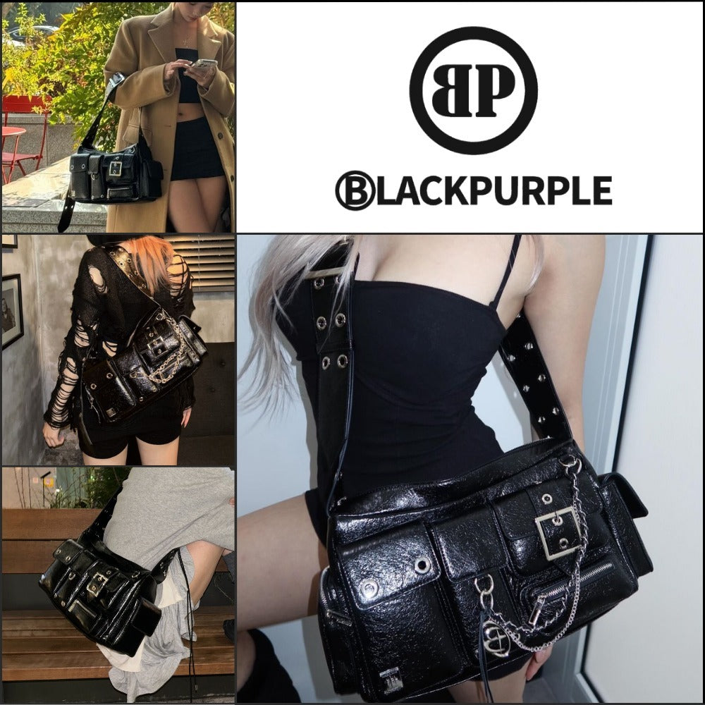【BLACKPURPLE】 24FW FORTRESS BAG BLACK