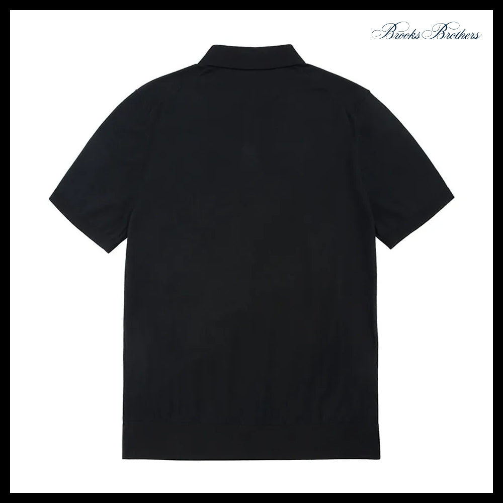 【Brooks Brothers】Cotton Silk Polo Sweater 4Colors