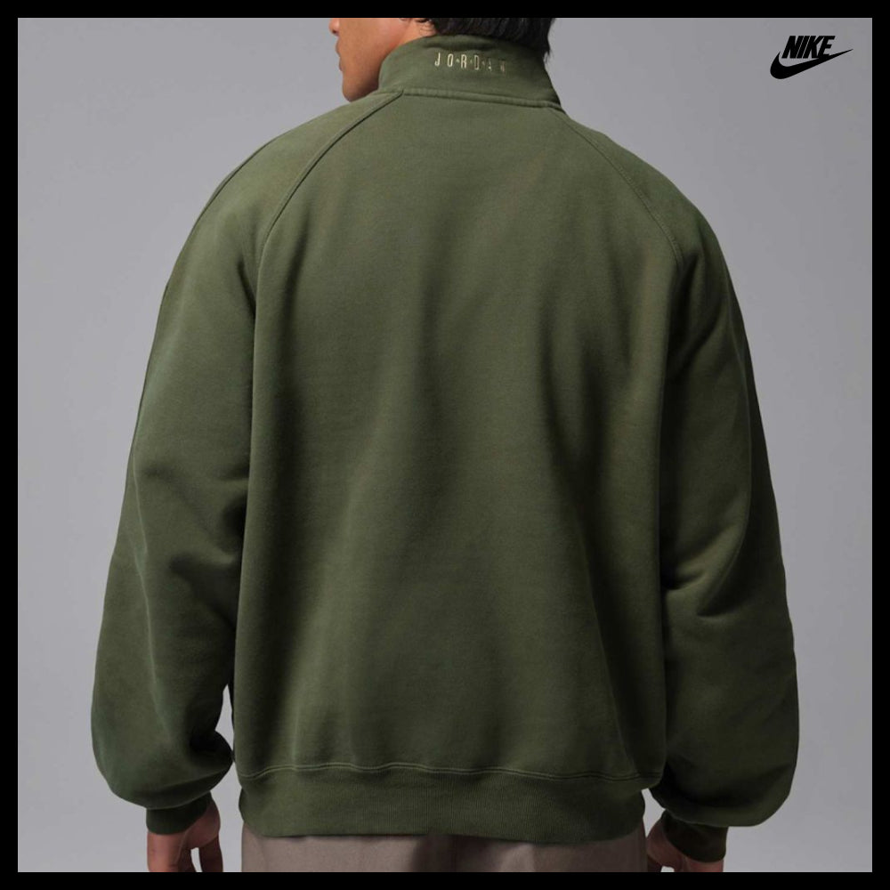 【NIKE】Flight Graphic Fleece 1/4 Zip M Cargo Khaki Khaki