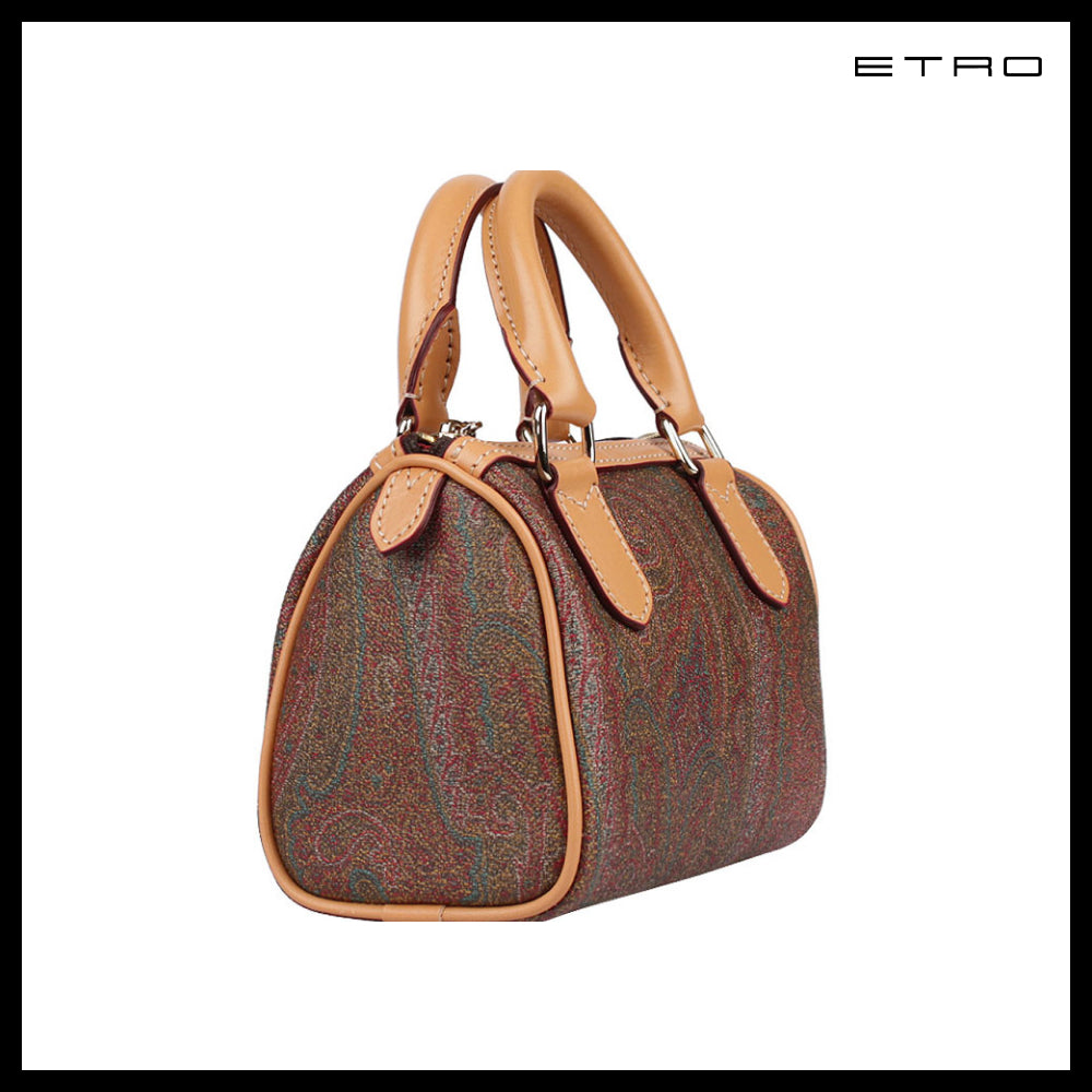 【ETRO】Paisley Boston Bag Mini