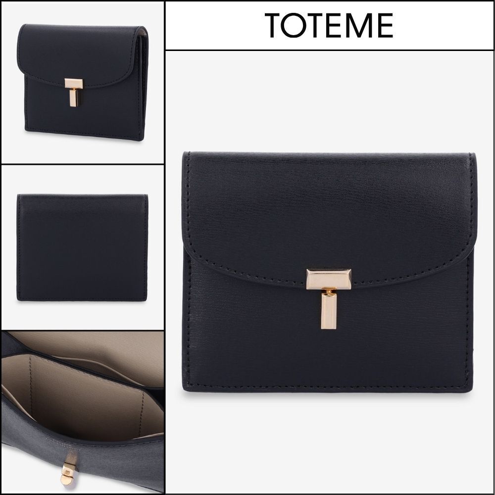 【toteme】Card Holder Black