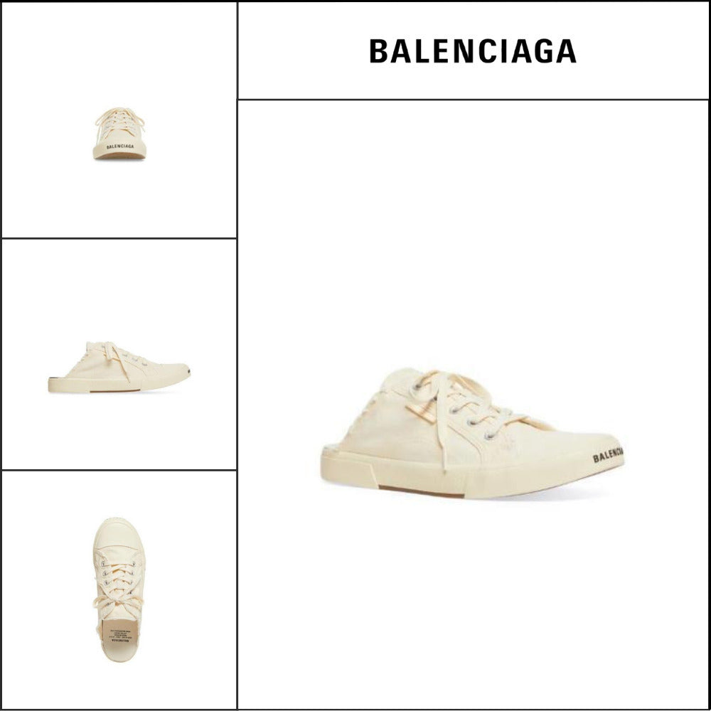 【BALENCIAGA】Paris Mule White
