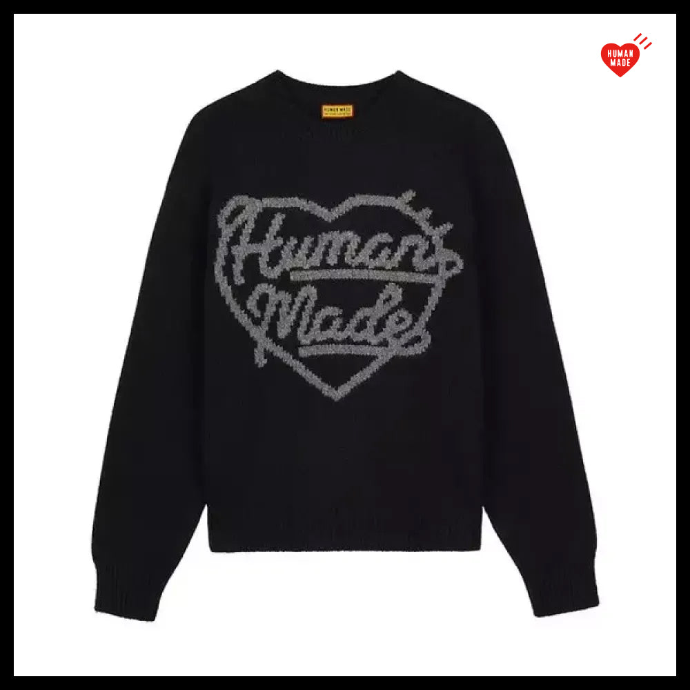 【HUMAN MADE】FW25 Men Heart Knit Sweater