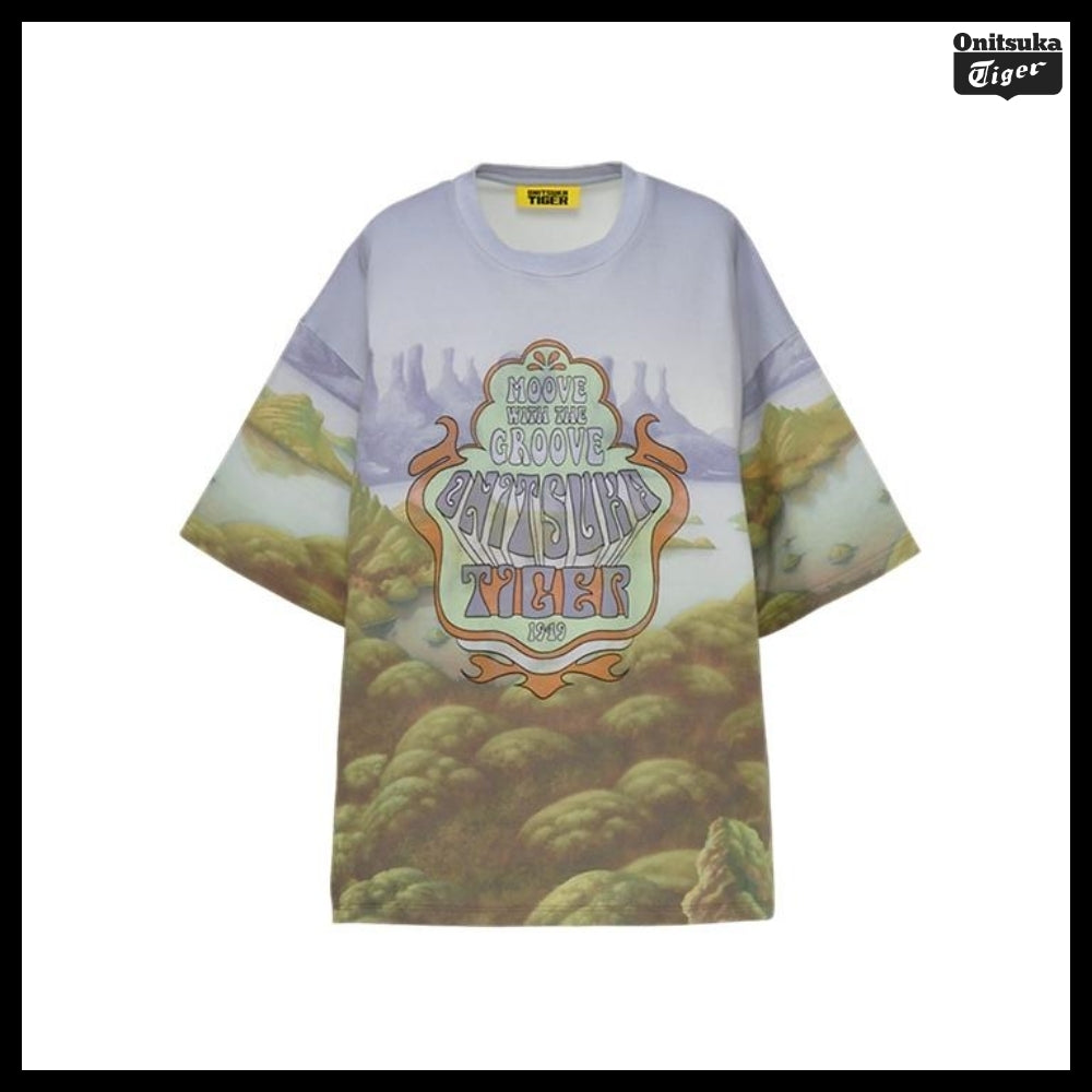 【onitsuka tiger】Oversized Graphic Dress