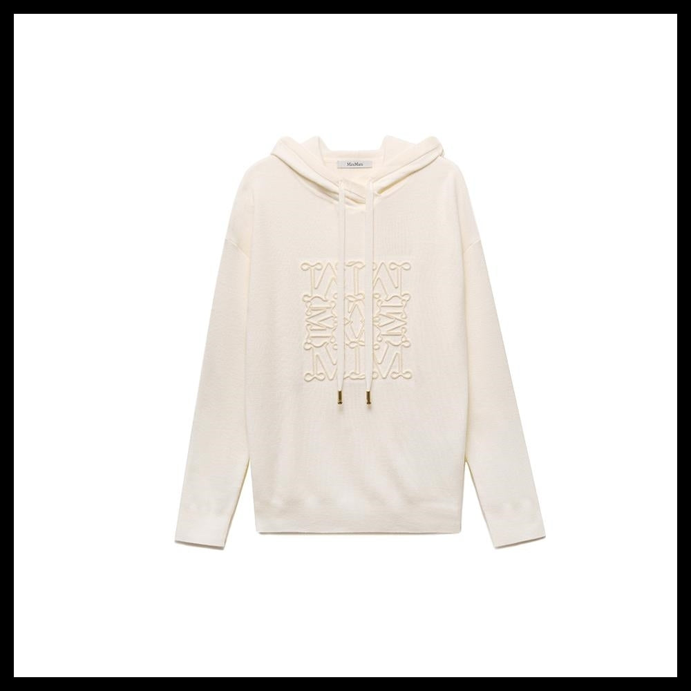 【Max Mara】Pamir Wool Hood Ivory