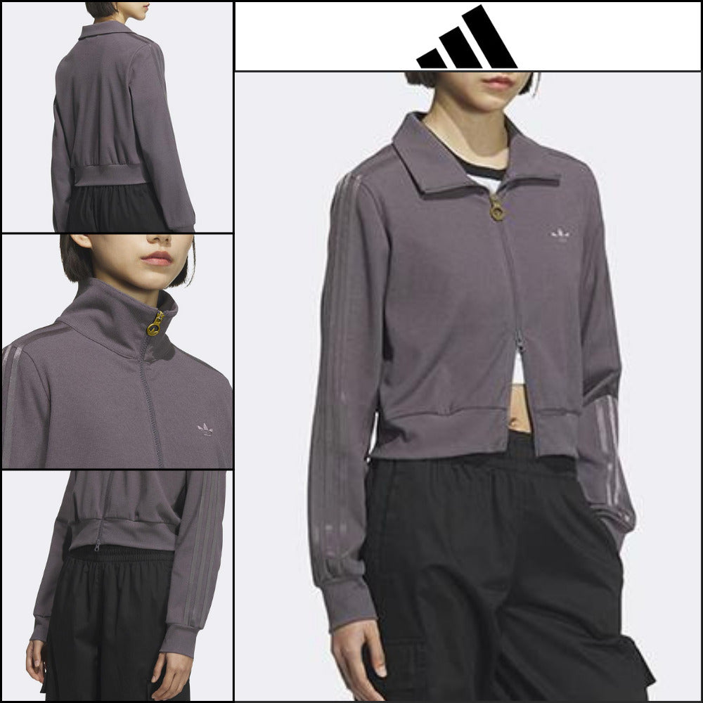 【adidas】RIB COLLAR FZ