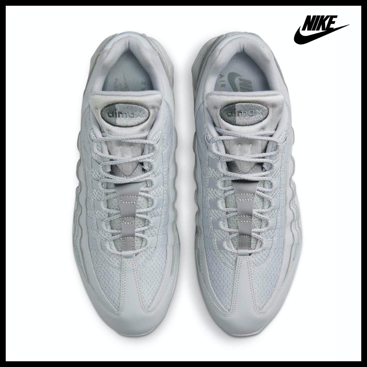【Nike】AIR MAX 95 BIG BUBBLE WOLF GRAY ANTHRACITE WOLF GRAY