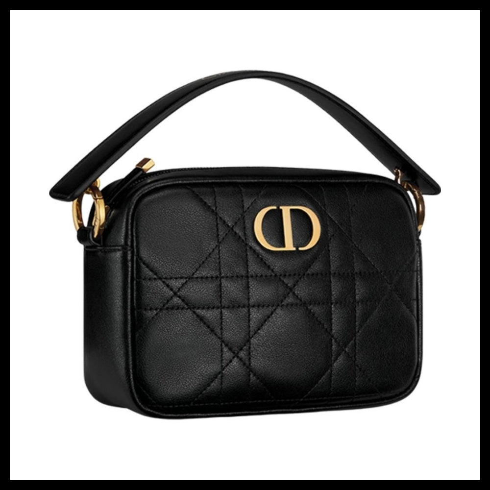 【Dior】Small Top Handle Camera Bag Black