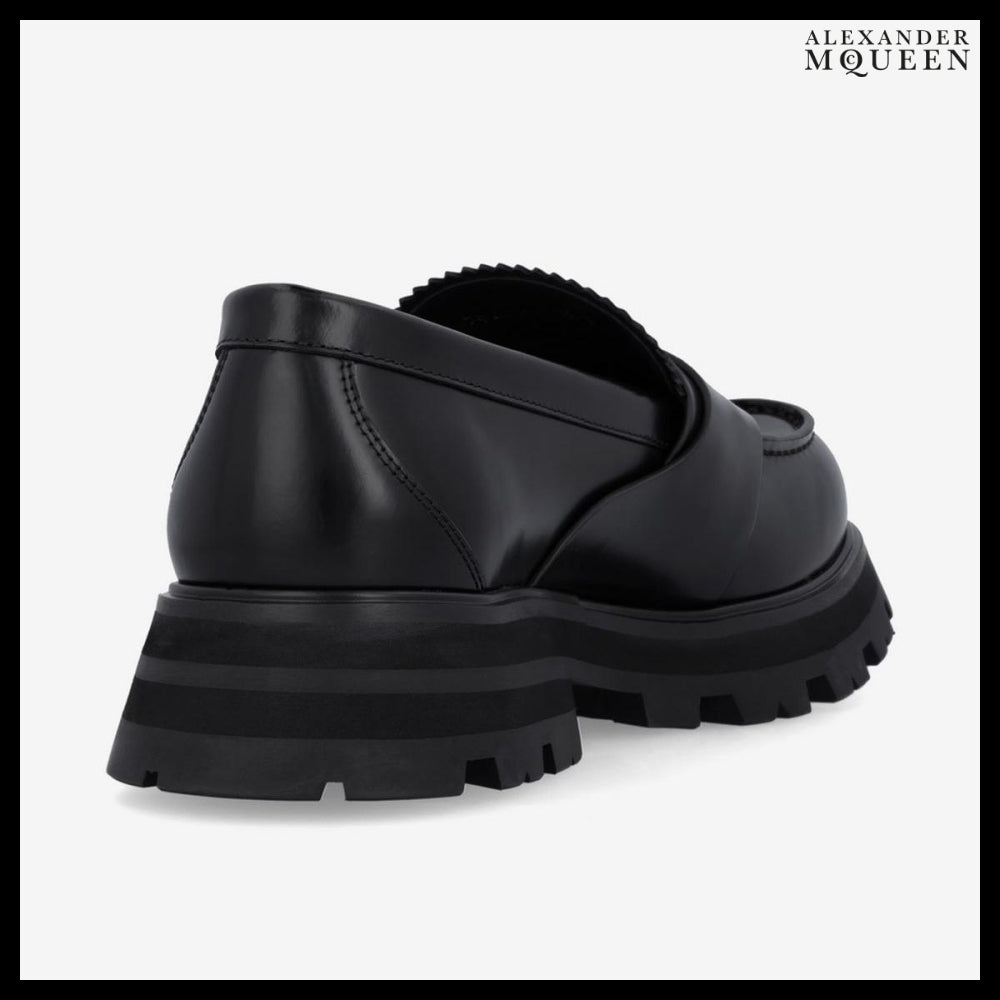 【Alexander Mcqueen】Wonder Loafers - Black