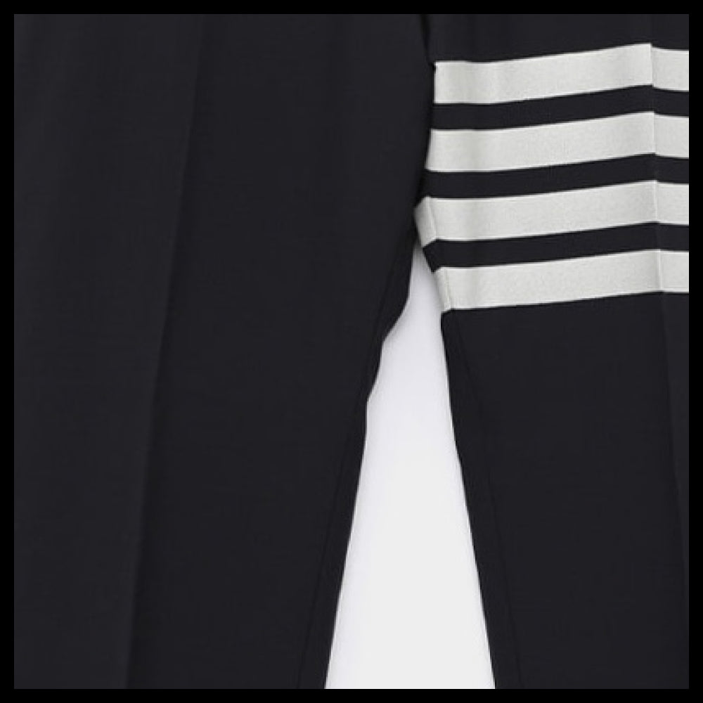 【THOM BROWNE】Four-bar classic wool slacks