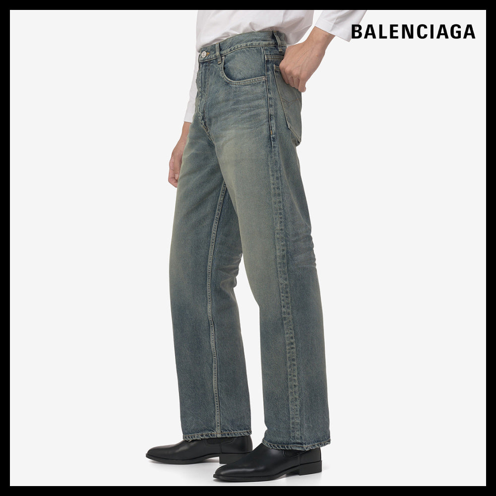 【BALENCIAGA】ルーズフィット ジャパニーズ デニム パンツ