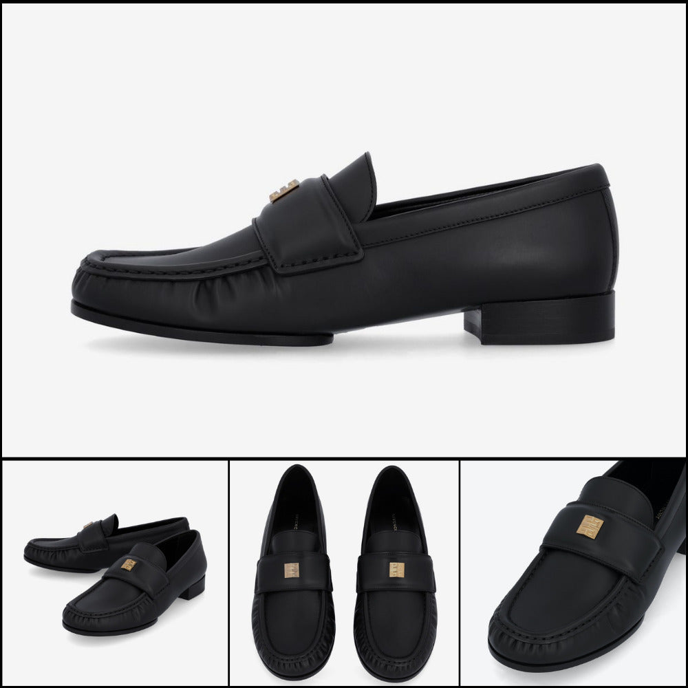 【GIVENCHY】4G Loafers - Black