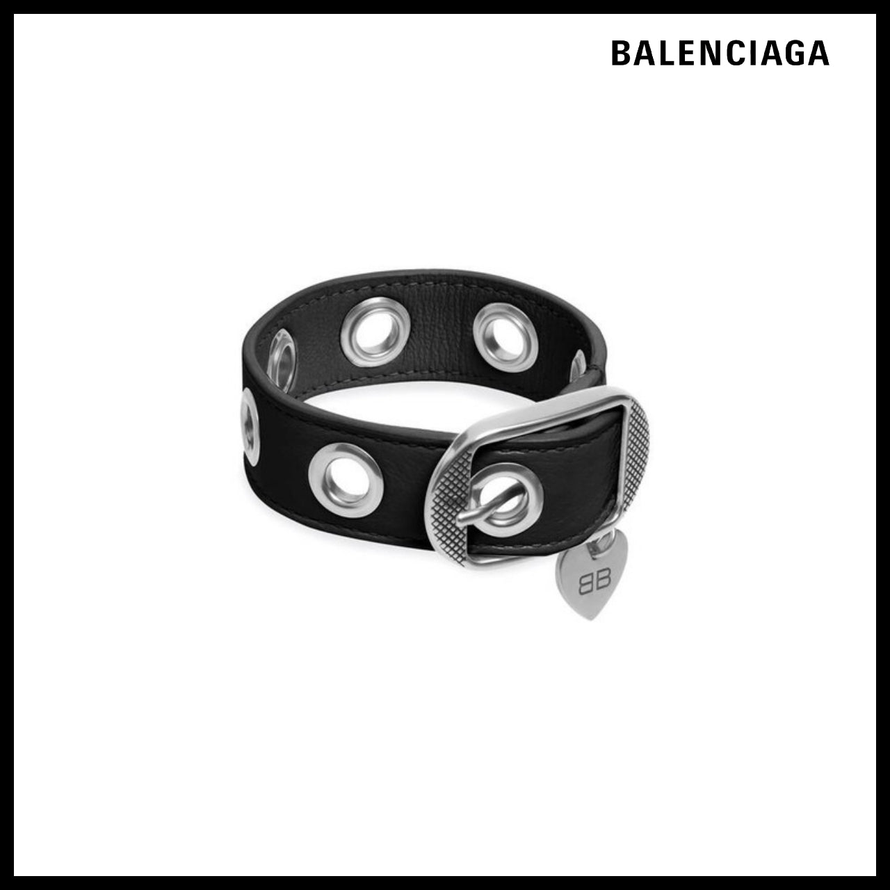 【BALENCIAGA】Le Cagole Bracelet Black