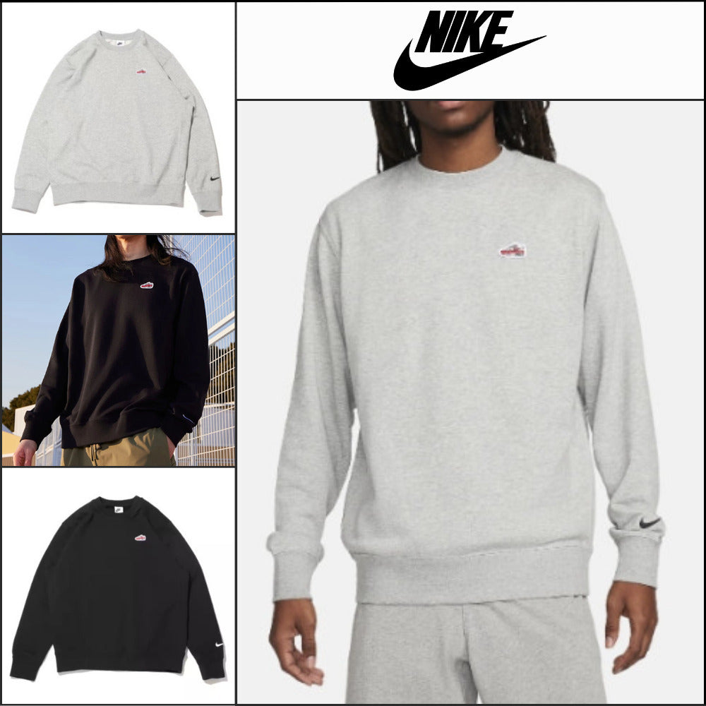 【Nike】 Max 90 Sweatshirt Black Gray