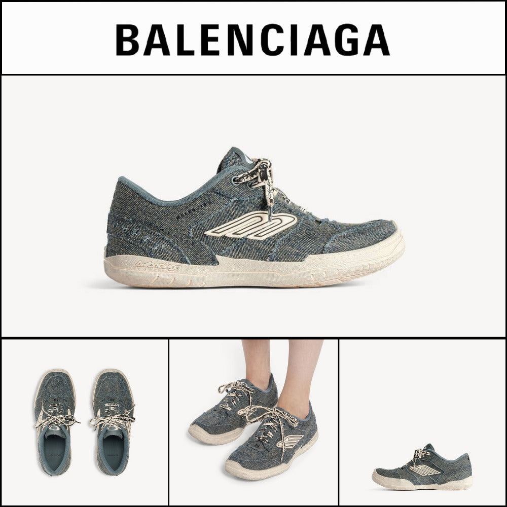 【BALENCIAGA】Hamptons Denim Sneakers