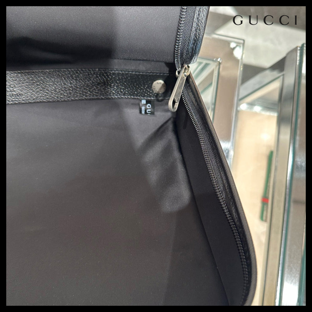 【GUCCI 】GG Off The Grid Nylon Medium Travel Bag BLACK