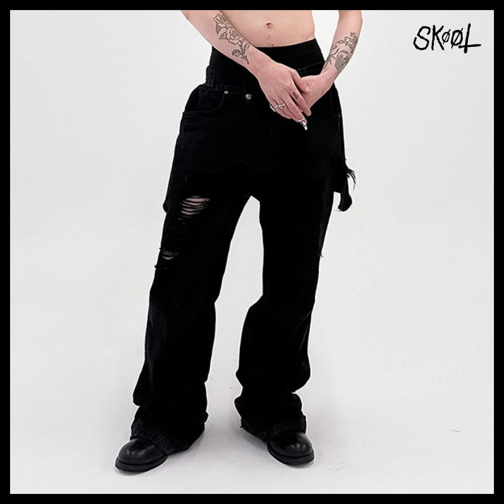 【SKOOT】Ghost Denim Pants