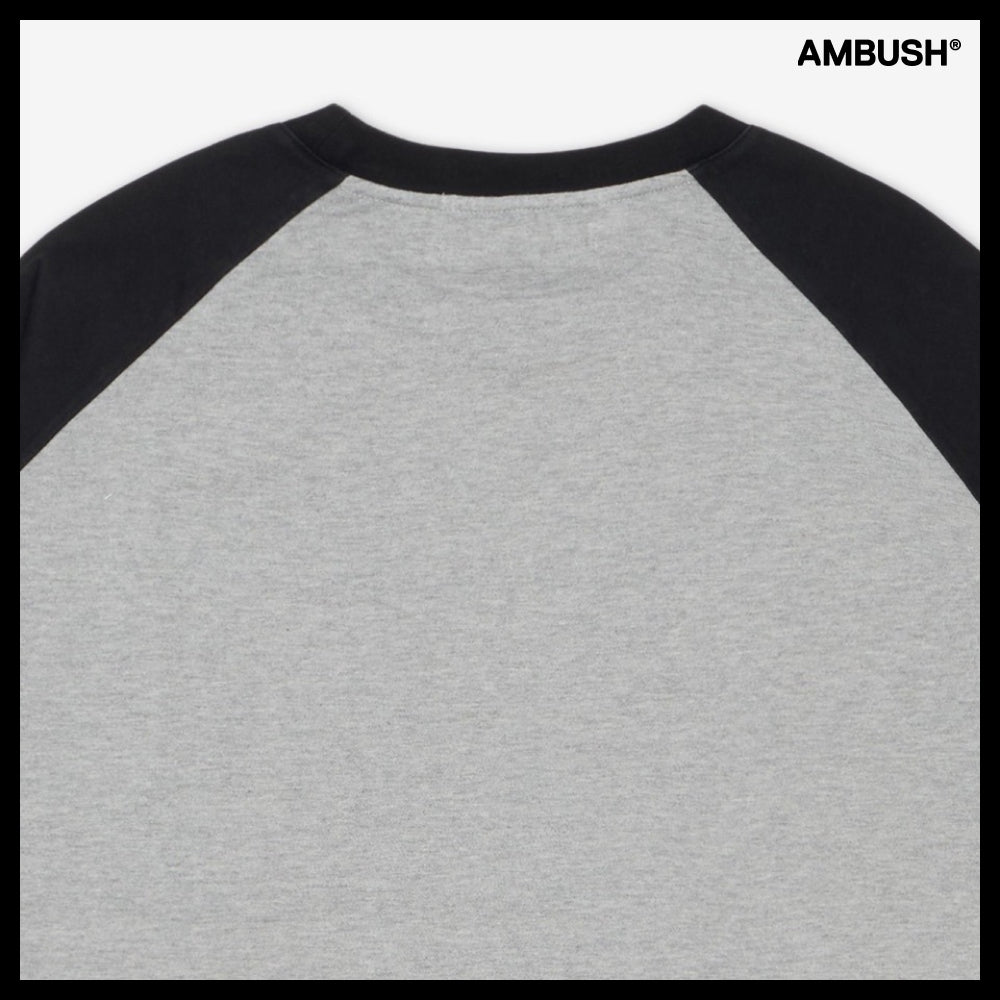 【AMBUSH】Raglan T Shirt Gray
