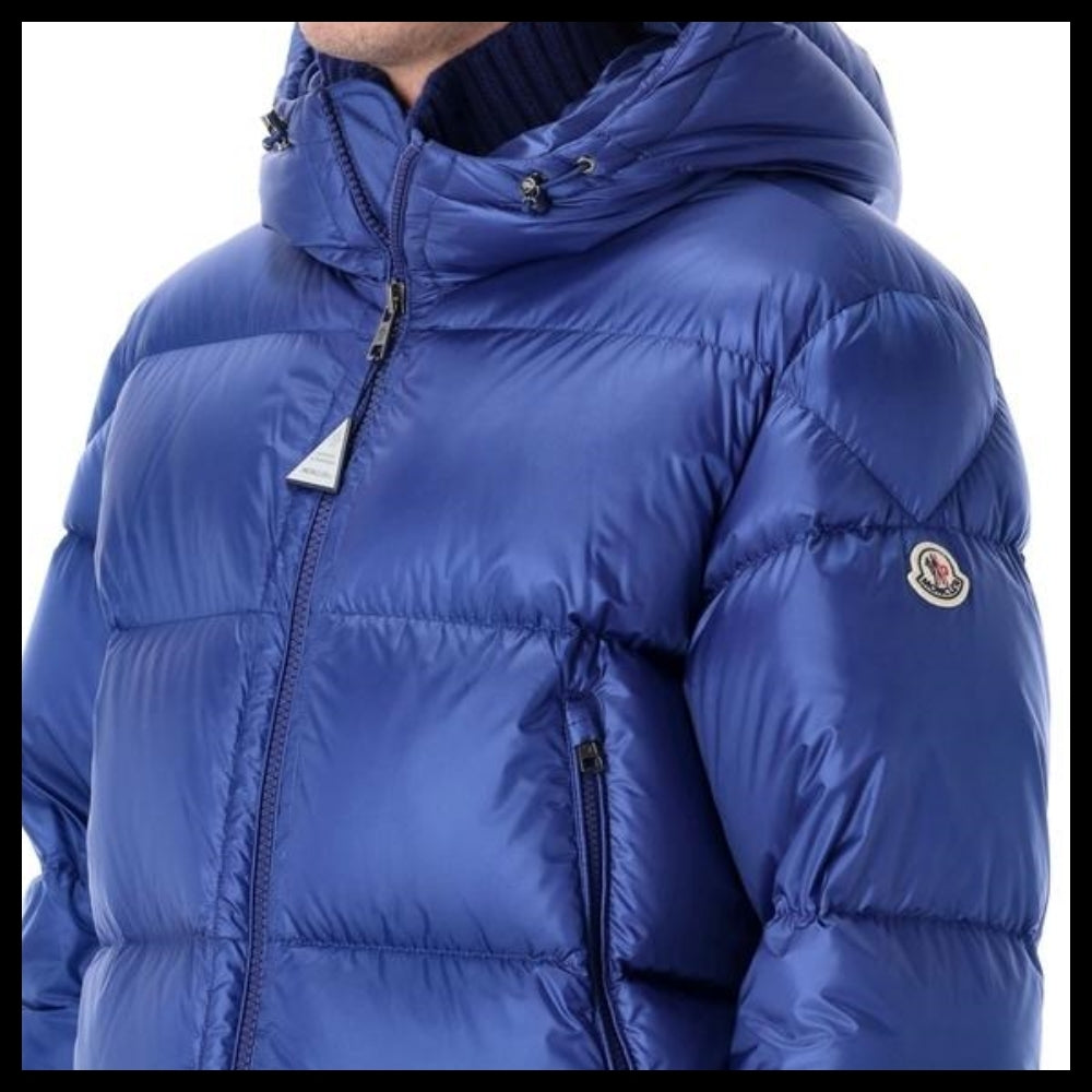 【MONCLER】Blue Puffer Jacket