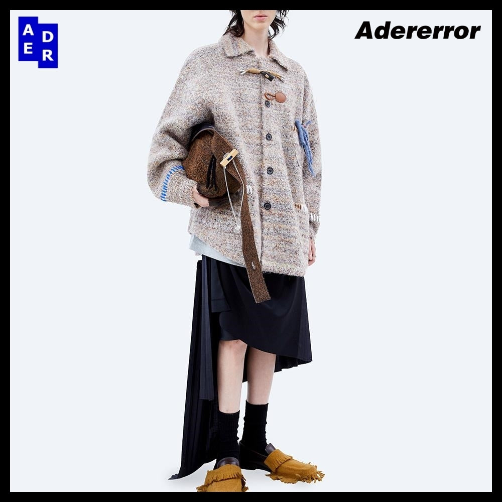 【ADERERROR】TOGGLE TOTE BAG BROWN