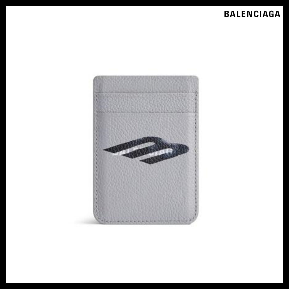 【正規品】BALENCIAGA Cash Magnet Card Holder Grey Black