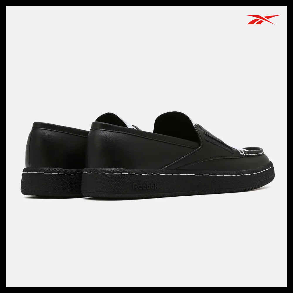 【Reebok】Club C Loafer - Black White