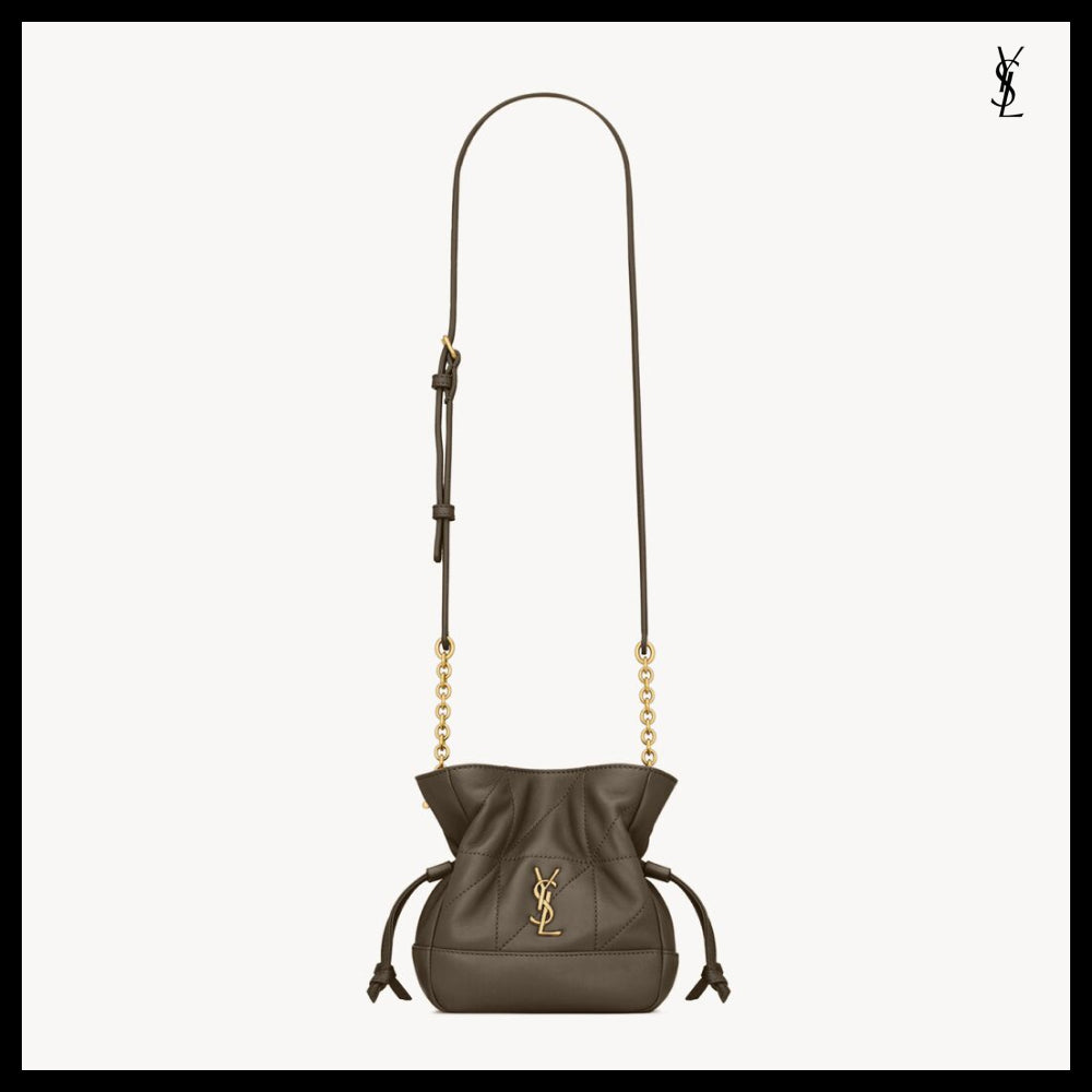 【Saint Laurent】Lambskin JAMIE Mini Shoulder Pouch