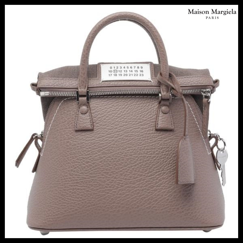 【Maison Margiela】Beige Soft Leather Tote