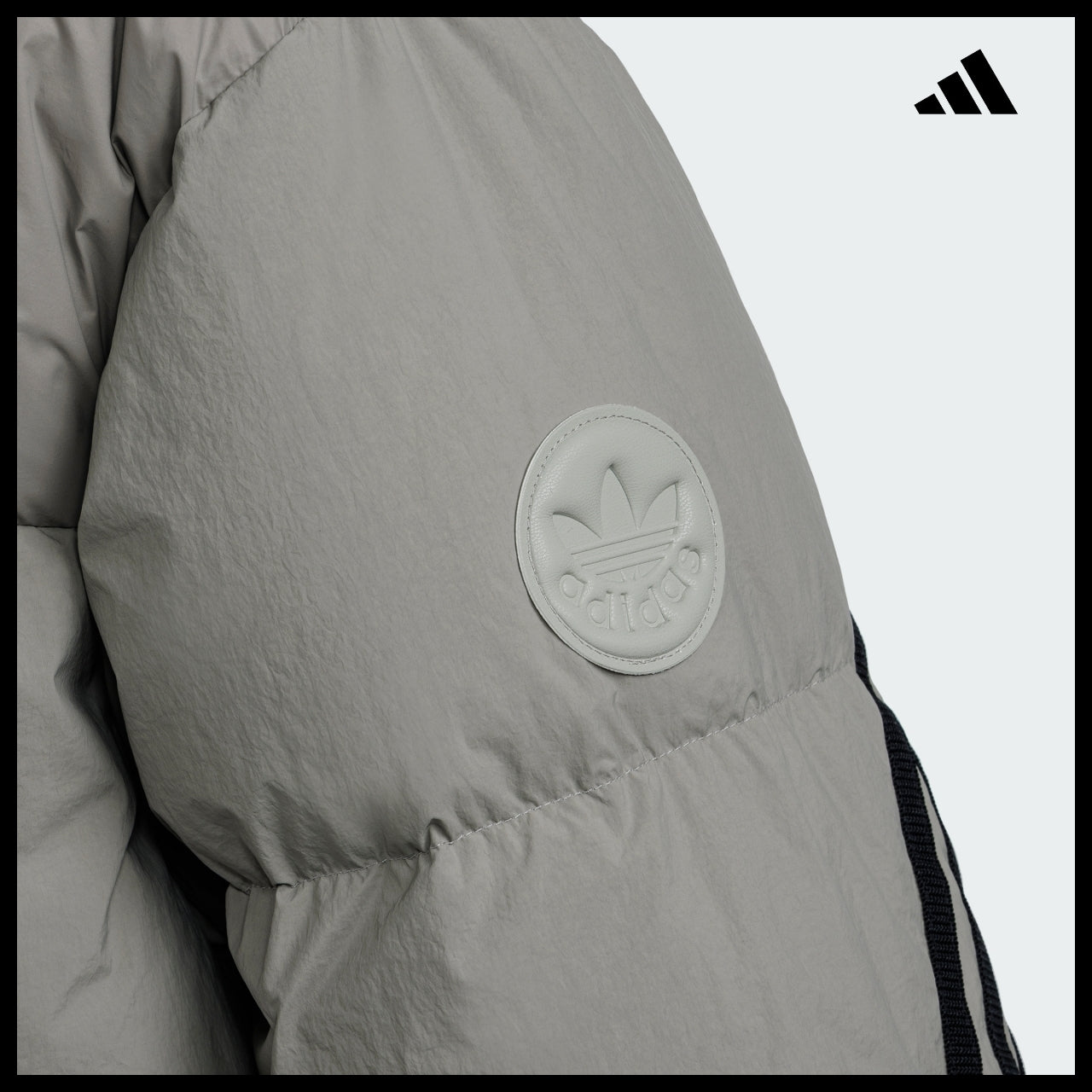 【ADIDAS】3S Puffer Jacket Putty Beige
