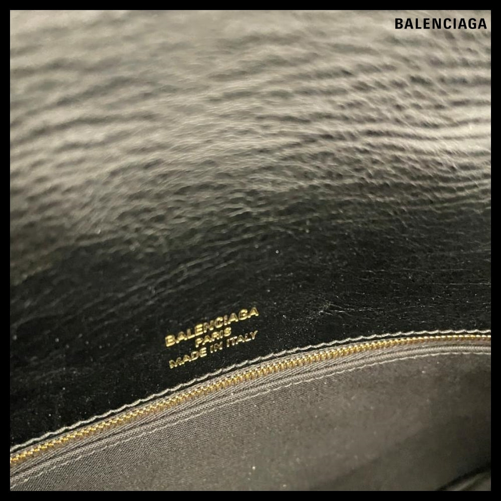 【BALENCIAGA】BB Soft Flap Bag L Black